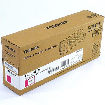 TOSHIBA - Toshiba T-FC34E-M Kırmızı Orjinal Toner - E-Studio 287 / E-Studio 347 (T12400)