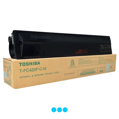 TOSHIBA - Toshiba T-FC425P-C-M Cyan Original Toner - E-Studio 4515AC