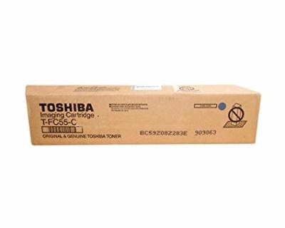 Toshiba T-FC55D-C Cyan Original Toner - E-Studio 5520C / 6520C 