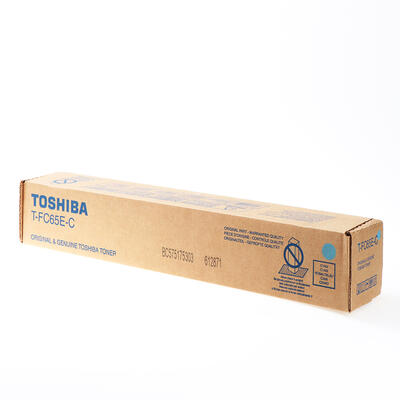 Toshiba T-FC65EC Cyan Original Toner - E-Studio 5540C / 6540C 