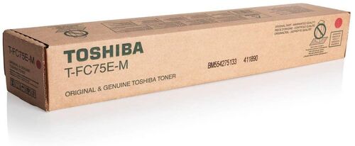 Toshiba T-FC75E-M Kırmızı Orjinal Toner - E-Studio 5560C / 6560C (T14938) - 1