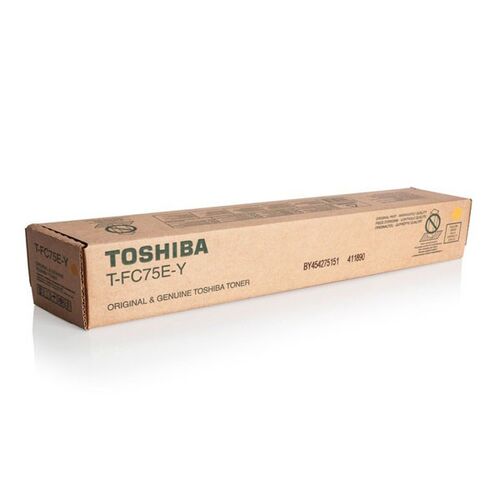 Toshiba T-FC75E-Y Sarı Orjinal Toner - E-Studio 5560C / 6560C (T12448) - 1