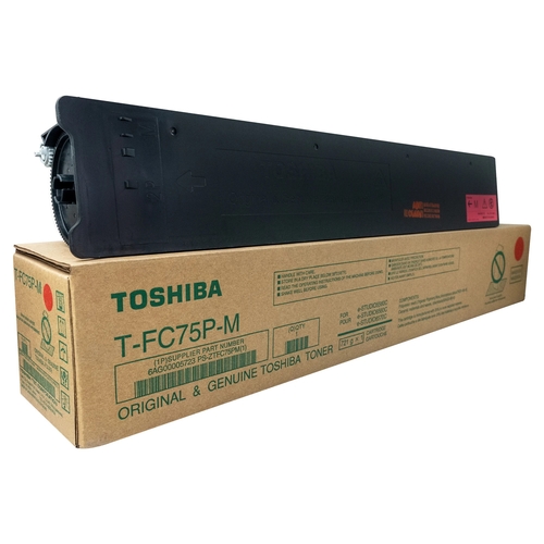 Toshiba T-FC75P-M Magenta Original Toner - E-Studio 5560C / 6560C