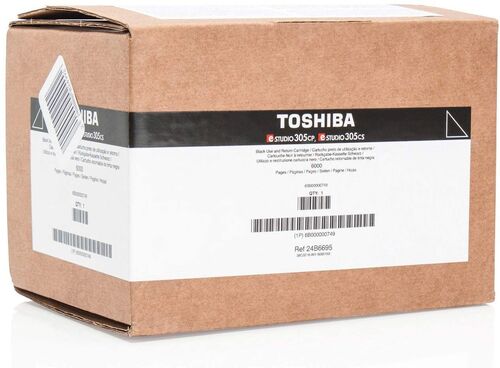 Toshiba TF-C305PKR Black Original Toner - E-Studio 305CP / E-Studio 305CS - 1