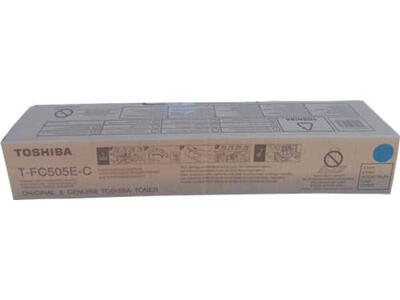 Toshiba T-FC505E-C Cyan Original Toner - E-Studio 4505AC / 2505AC 