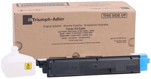 Triumph Adler CLP-4726, DCC-2626 / DCC-2726 / DCC-6526 Mavi Orjinal Toner (4472610111) (T11837) - 1