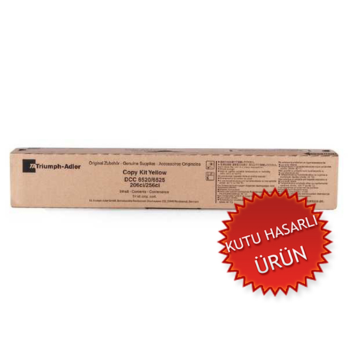 Triumph-Adler 652511116 Yellow Original Toner - DCC-6520 / DCC-6525 (Damaged Box)