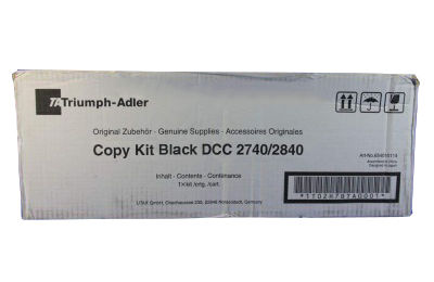 Triumph Adler 654010010 Black Original Toner - DCC-2740 / DCC-2840 - 1