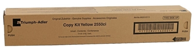 Triumph Adler - Triumph Adler 662510016 Yellow Original Toner - 2550ci