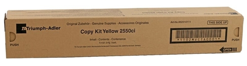 Triumph Adler 662510016 Yellow Original Toner - 2550ci - 1