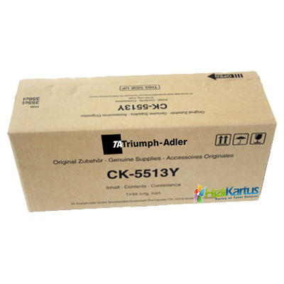 Triumph Adler CK-5513Y Yellow Original Toner / 355ci, 356ci (1T02VMATA0) 