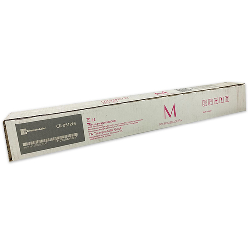 Triumph Adler CK-8512M (1T02RLBTA1) Magenta Original Toner - 3206ci / 3207ci