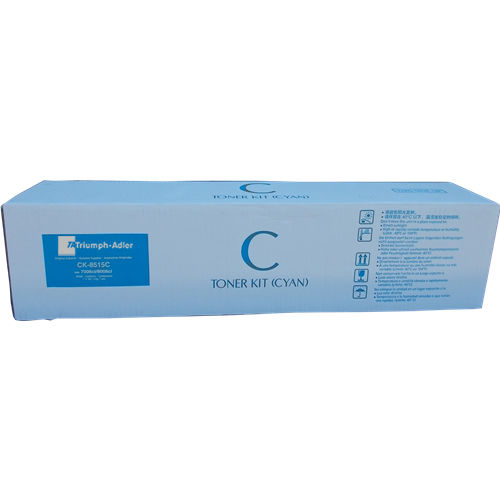 Triumph Adler CK-8515C Cyan Original Toner 7006Ci / 8006Ci (1T02NHCTA0)