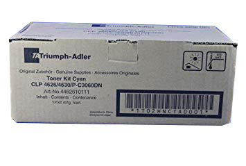 Triumph Adler CLP-4626 / CLP-4630 Cyan Original Toner (4462610111) 