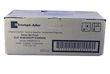 Triumph Adler CLP-4626 / CLP-4630 Cyan Original Toner (4462610111) - 1