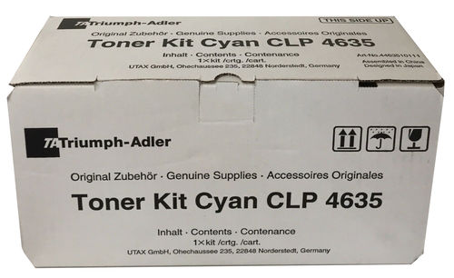 Triumph Adler CLP-4635 Cyan Original Toner (4463510111)