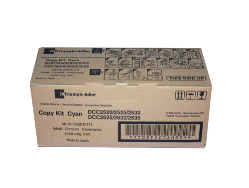 Triumph Adler 652010111 Mavi Orjinal Toner - DCC-2525 / DCC-2520 (T11950)