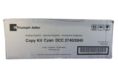 Triumph Adler DCC-2740, DCC-2840 Cyan Original Toner (654010011) - 1