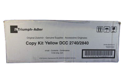 Triumph Adler DCC-2740, DCC-2840 Sarı Orjinal Toner (654010016) (T11942) - 1