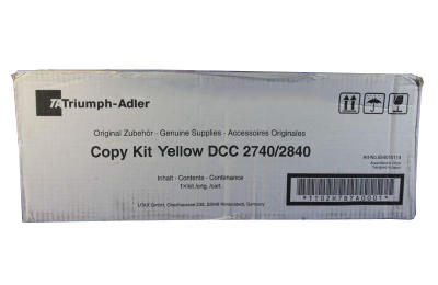 Triumph Adler DCC-2740, DCC-2840 Yellow Original Toner (654010016) 