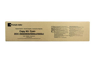 Triumph-Adler DCC-2930, DCC-2935 Cyan Original Toner (653010111) 