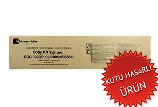 Triumph-Adler DCC-2930, DCC-2935 Sarı Orjinal Toner (653010116) (C)