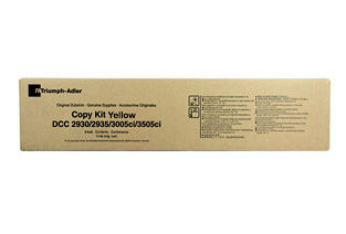 Triumph-Adler DCC-2930, DCC-2935 Sarı Orjinal Toner (653010116) (T11958) - 1