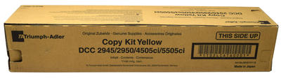 Triumph Adler DCC-2945, DCC-2950 Yellow Original Toner (654510016) 