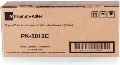 Triumph Adler PK-5012C Cyan Original Toner P-C3560MFP, P-C3565MFP (1T02NSCTA0) 