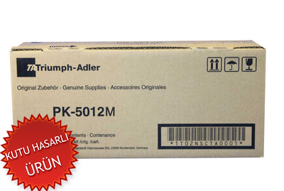 Triumph Adler - Triumph Adler PK-5012M (1T02NSBTA0) Magenta Original Toner - P-C3560MFP / P-C3565MFP (Damaged Box)