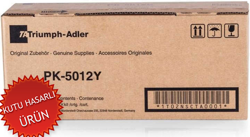 Triumph Adler PK-5012Y Sarı Orjinal Toner P-C3560MFP, P-C3565MFP (1T02NSATA0) (T11849) - 1