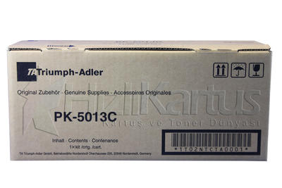 Triumph Adler PK-5013C Cyan Original Toner (1T02NTCTA0) 