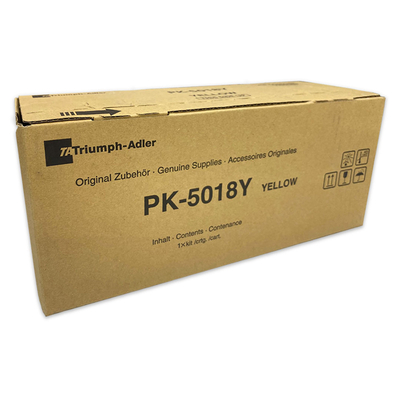 Triumph Adler - Triumph Adler PK-5018Y (1T02TWATA0) Yellow Original Toner - P-C3562i / P-C3566i