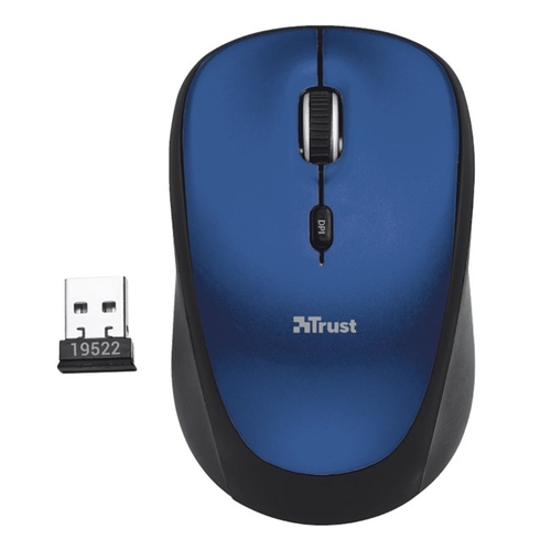 Trust Yvi Wireless Blue Mini Mouse (TRU19663)