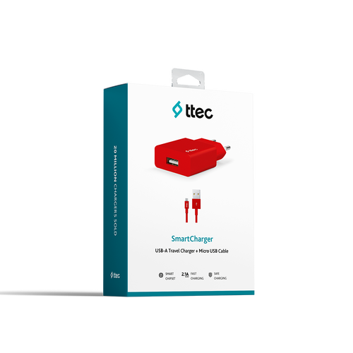 ttec SmartCharger 2.1A Seyahat Şarj Aleti + Micro USB Kablo (2SCS20MK) (T16839) - 5