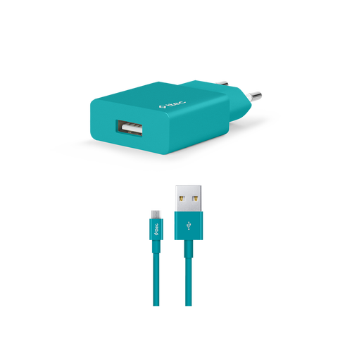 ttec SmartCharger 2.1A Travel Charger + Micro USB Cable (2SCS20MTZ) - 1