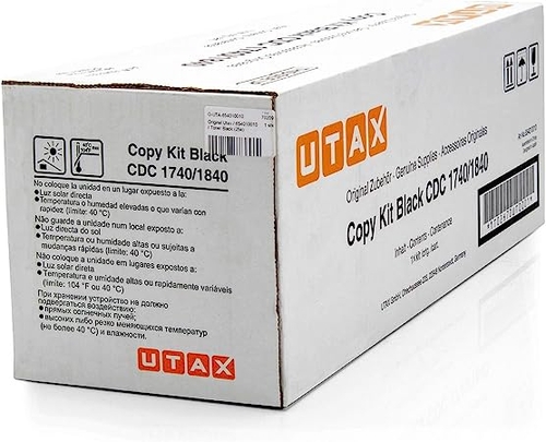 Utax 654010010 Black Original Toner - DCC-2740 / DCC-2840 - 1