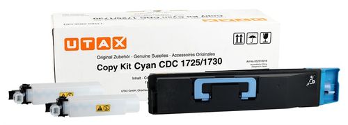 Utax CDC1725, CDC1730 Cyan Original Photocopy Toner - 1