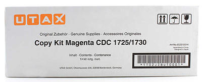 Utax CDC1725, CDC1730 Magenta Original Photocopy Toner 