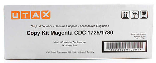 Utax CDC1725, CDC1730 Magenta Original Photocopy Toner - 1