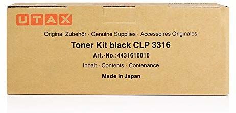 Utax CLP-3316 Black Original Toner (4431610010) - 1