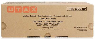 Utax CLP-3726, CDC-1626 / 1726 / 5526L/ 5626 Yellow Original Toner - Triumph Adler DCC-2626 / 2726 