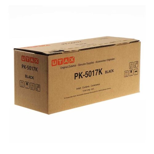 Utax PK-5017K Black Original Toner - P-C3062i / P-C3066i - 1