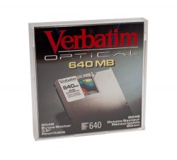 Verbatım 91250, 3.5 640Mb Capacity Manyetic Optic Disk 