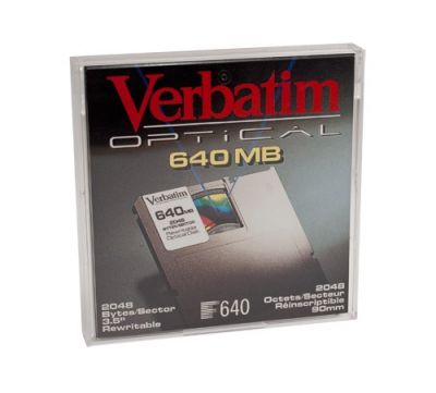 Verbatım 91250, 3.5 640Mb Capacity Manyetic Optic Disk - 1