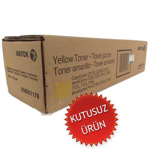 Xerox 006R01178 Sarı Orjinal Toner - CopyCentre C2128 (T3417) - 2