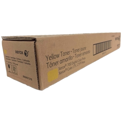 XEROX - Xerox 006R01378 Yellow Original Toner - DocuColor 700 / C75