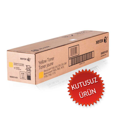 XEROX - Xerox 006R01450 Yellow Original Toner - DC240 / DC265 (Without Box)