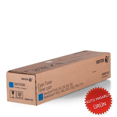 Xerox 006R01452 Cyan Original Toner - DC240 / DC265 (Damaged Box) 