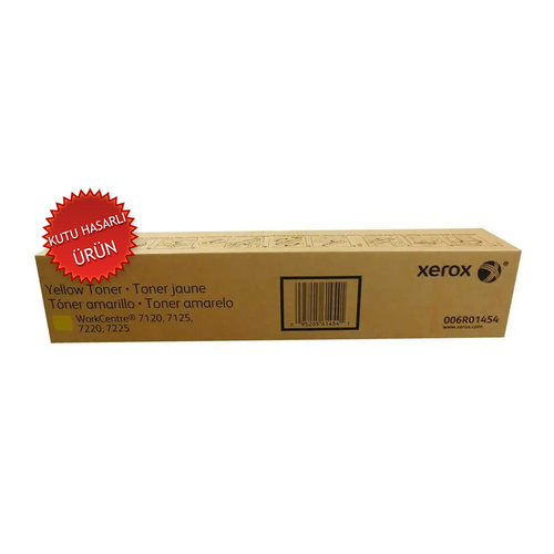 Xerox 006R01454 Yellow Original Toner - WorkCentre 7120 / 7125 (Damaged Box)